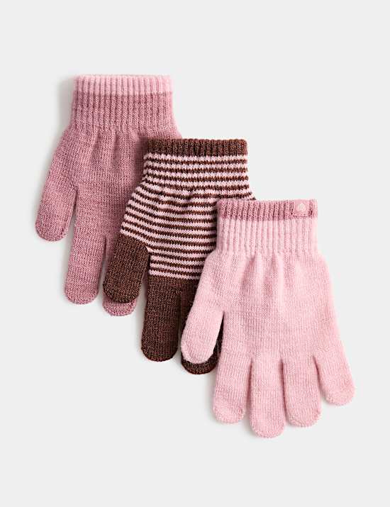 Kids' 3 Pack Magic Gloves