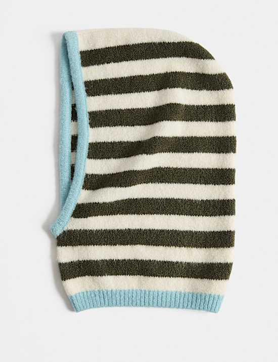 Striped Balaclava Hat