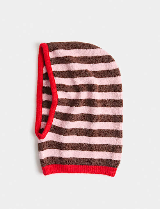 Striped Balaclava Hat