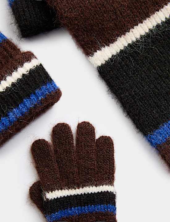3pk Striped Hats