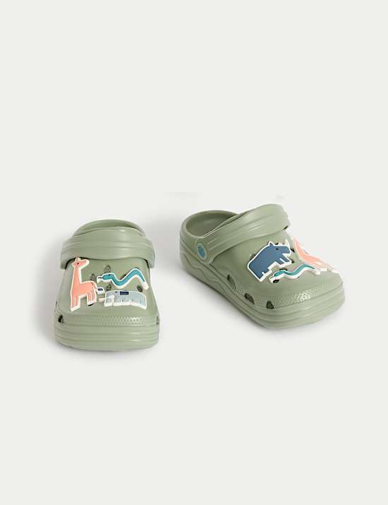 Zuecos infantiles con dise&ntilde;o de animales (4 peque&ntilde;o-2 grande)