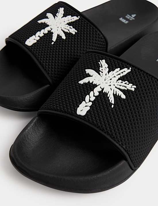 Kids' Textured Sliders (1 Large - 7 Large)