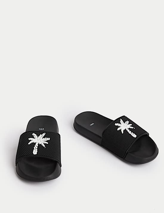 Kids' Textured Sliders (1 Large - 7 Large)