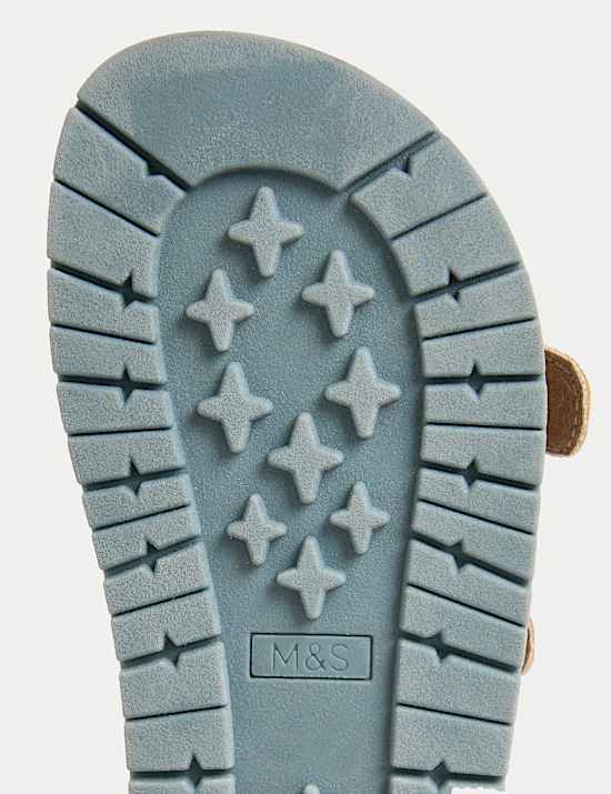 Kids' Dinosaur Embroidered Sandals (4 Small - 2 Large)