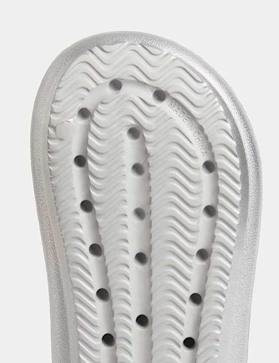 Robuuste effen teenslippers voor kinderen (maat 33-39,5)