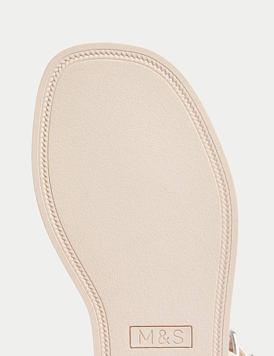 Kids' Sequin Strap Sandals (10 Small - 6 Large)