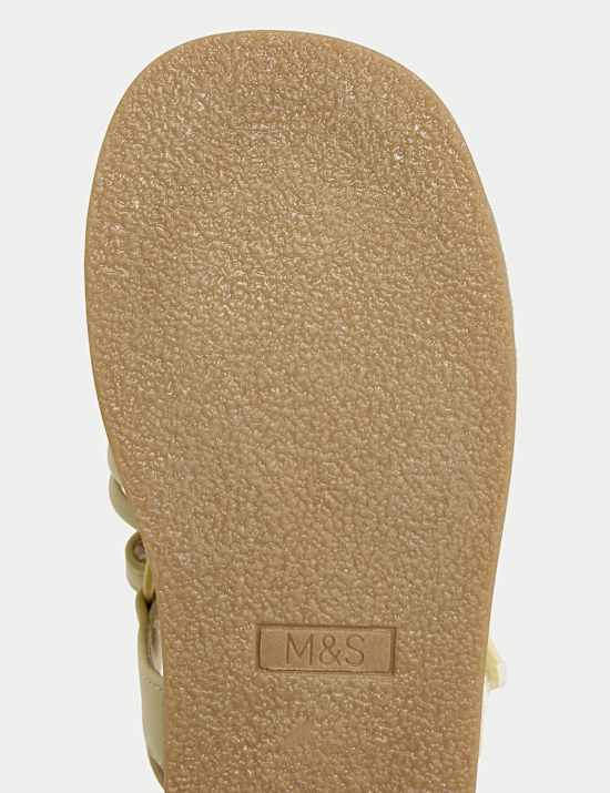 Kids' Lemon Appliqué Sandals (4 Small - 2 Large)