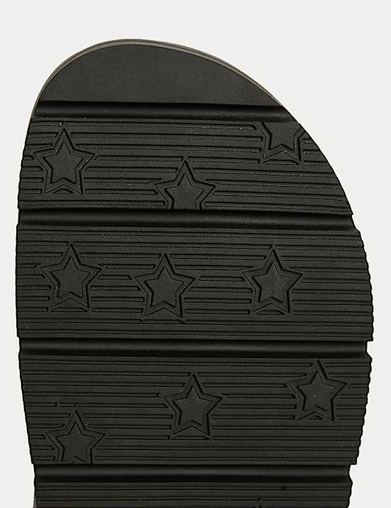 Kids' Chunky Buckle Footbed Sandals (1 Large - 6 Large)