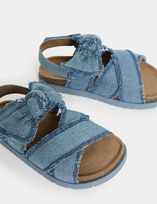 Kids' Chunky Bow Sandals (4 Small - 2 Large)