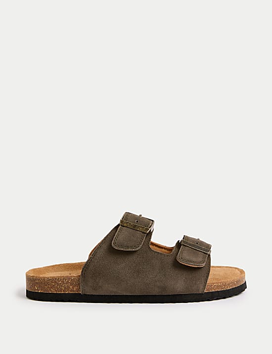 Kids' Leather Footbed Sandals (3 Large - 7 Large)