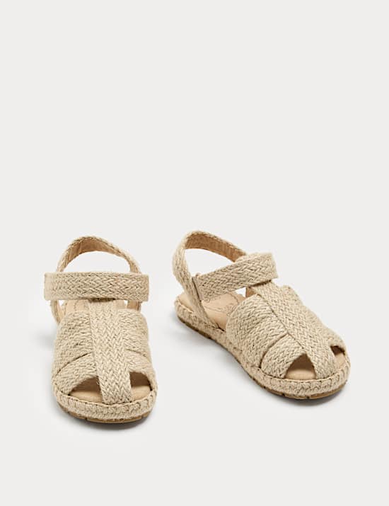 Sandales espadrilles enfant style p&ecirc;cheur (du 20,5 au 34,5)