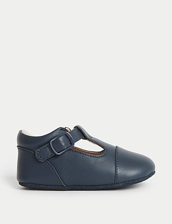 T Bar Pram Shoes (0 -18 Months)