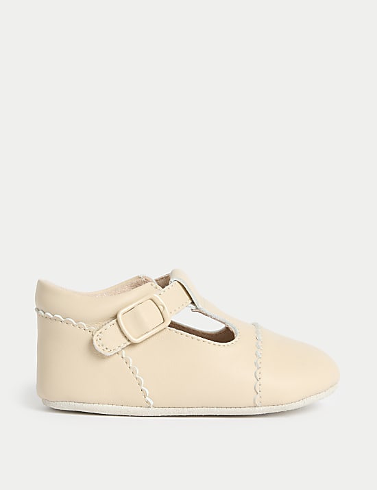 Babyschuhe mit T-Riemen und Schnalle (0–18&nbsp;M.)