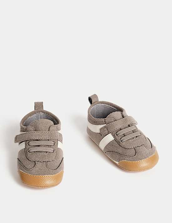 Baby Riptape Pram Shoes (0-18 Months)