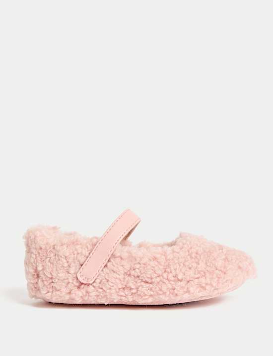 Baby Borg Ballet Pram Shoes (0-18 Mths)