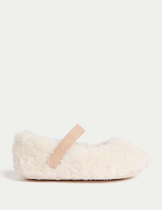 Baby Borg Ballet Pram Shoes (0-18 Mths)