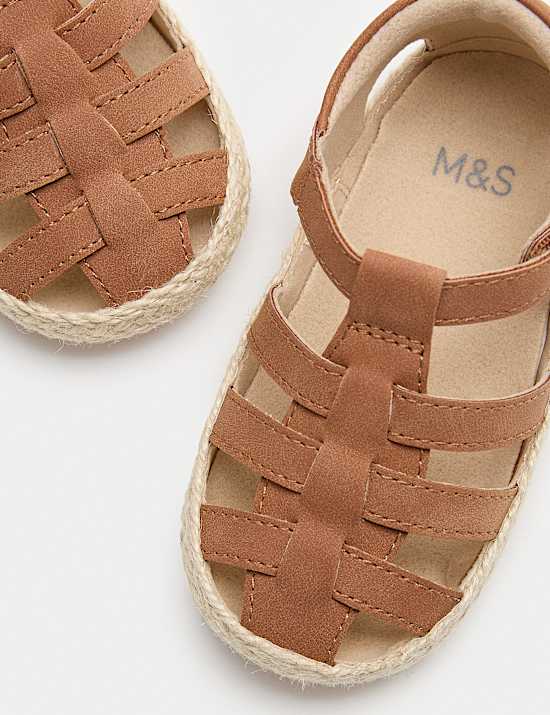 Sandales b&eacute;b&eacute; style p&ecirc;cheur (jusqu&rsquo;au 18 mois)