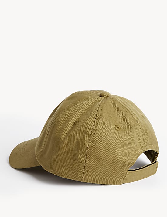 Kids' Pure Cotton Plain Baseball Cap (12 Mths-13 Yrs)