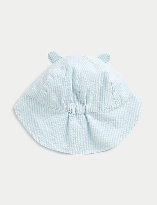 Kids' Pure Cotton Reversible Sun Hat (1-6 Yrs)
