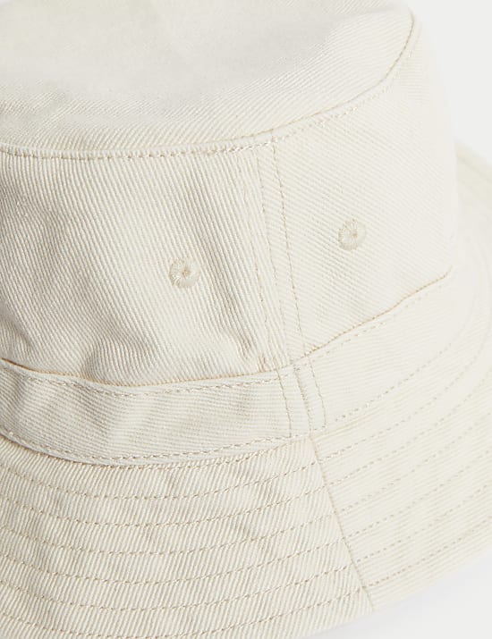 Chapeau d’été pour enfant 100 % coton uni (du 1 au 13 ans)