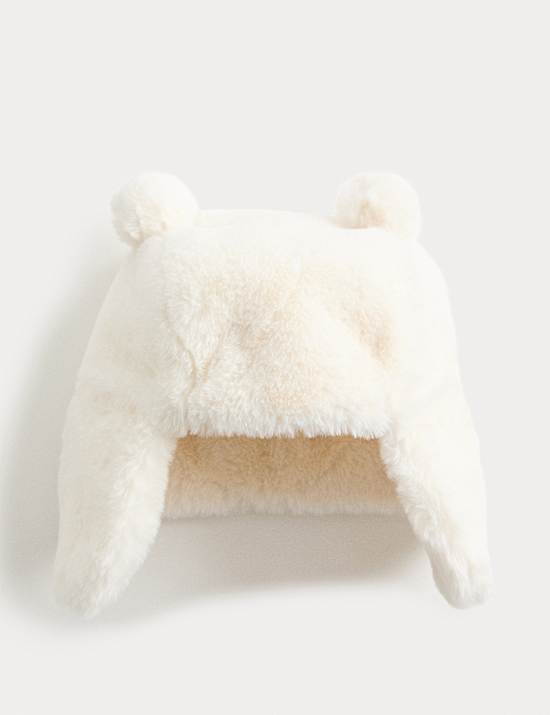 Kids' Double Pom Trapper Hat (0-6 Yrs)