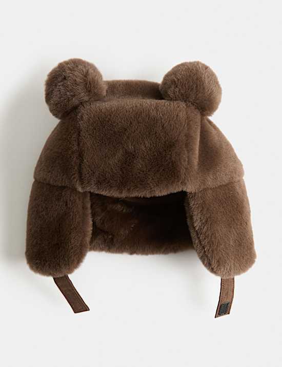 Baby Faux Fur Trapper Hat (0-6 Yrs)