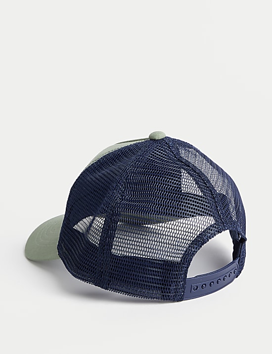 Pure Cotton Embroidered Baseball Cap (1-13 Yrs)