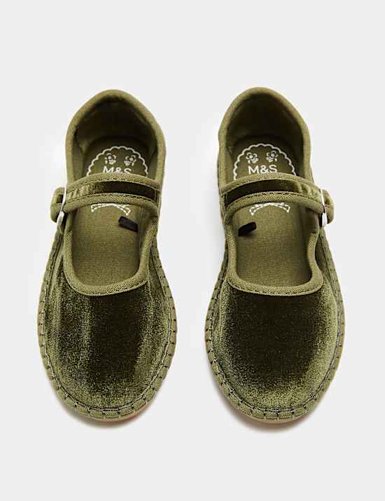 Kids' Stitch Sole Ballet Pumps (4 Small - 2 Large)