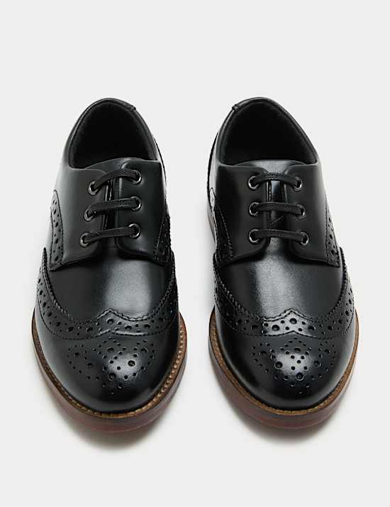 Kids' Leather Lace Up Brogues (8 Small - 7 Large)
