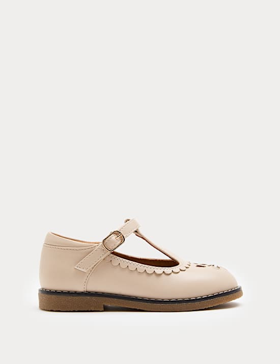 Kid's Heritage Bow T-Bar Shoes (5 Small - 2 Large)