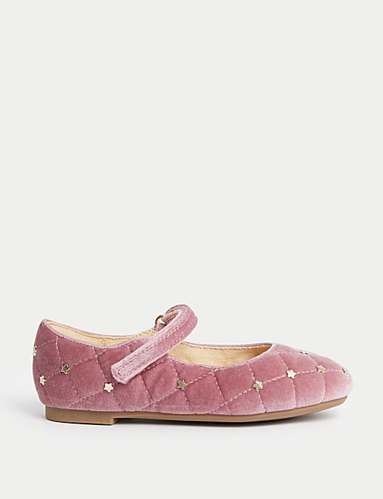 Zapatos infantiles Mary Jane con dise&ntilde;o de estrellas (4&nbsp;peque&ntilde;o-2&nbsp;grande)