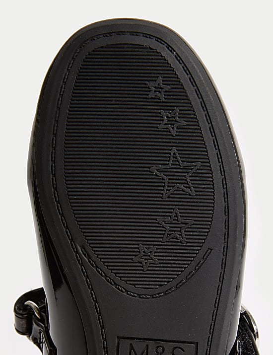 Kids' Patent Ballet Pump Shoes (4 Small - 2 Large)