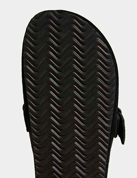 Kids' Suede Footbed Clogs (3 Large - 6 Large)