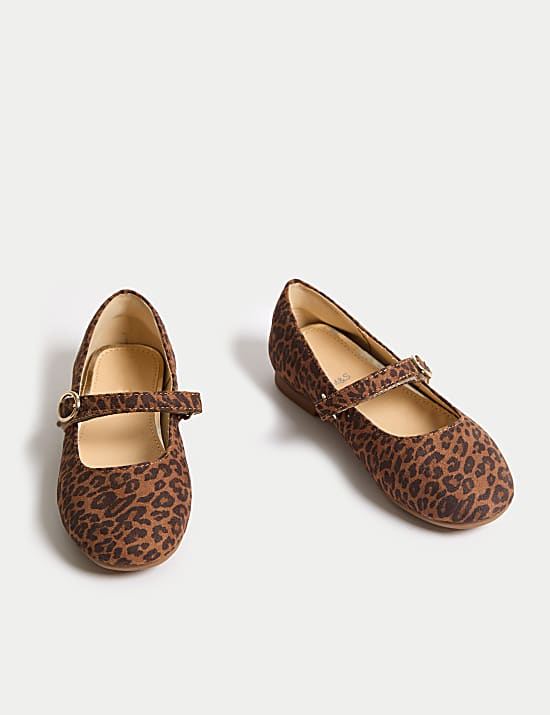 Bailarinas infantiles con estampado (4&nbsp;pequeño-2&nbsp;grande)