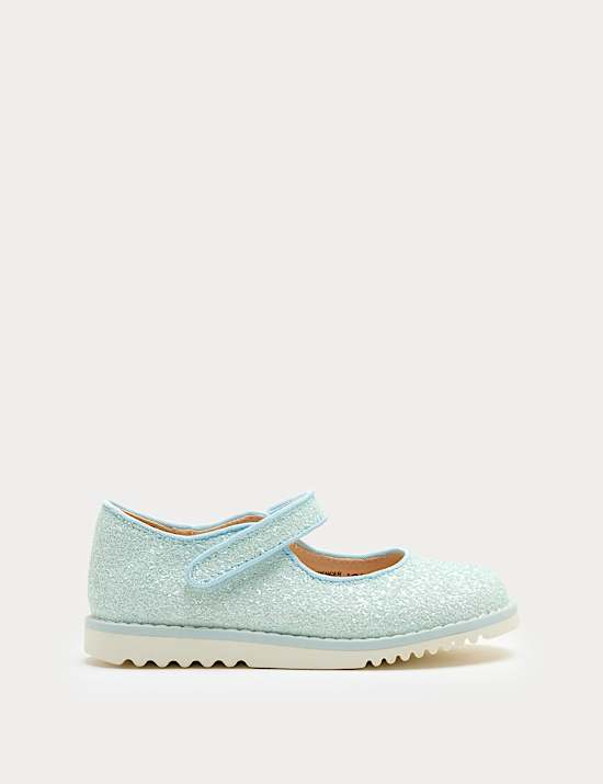 Kids' Glitter Mary Jane Shoes (4 Small - 2 Large)