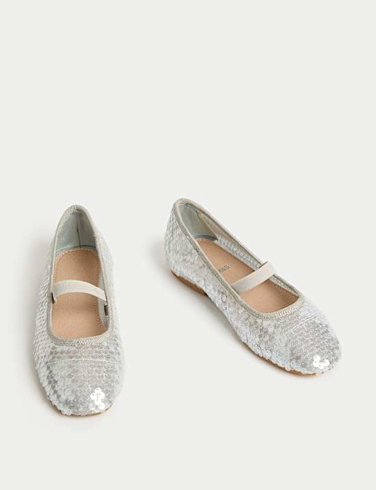 Bailarinas infantiles de lentejuelas (4 pequeño-2 grande)