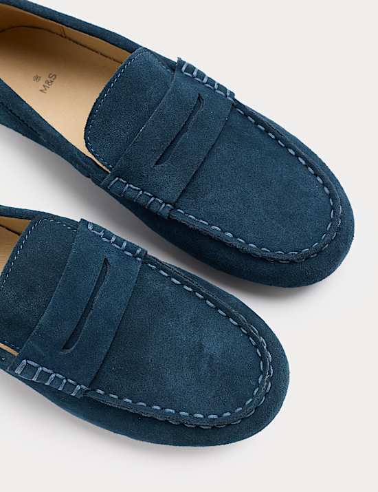 Chaussures bateau enfant en daim (du 23 au 38)