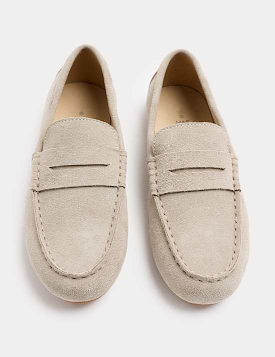 Kids' Suede Boat Shoes (6 Small-5 Large)
