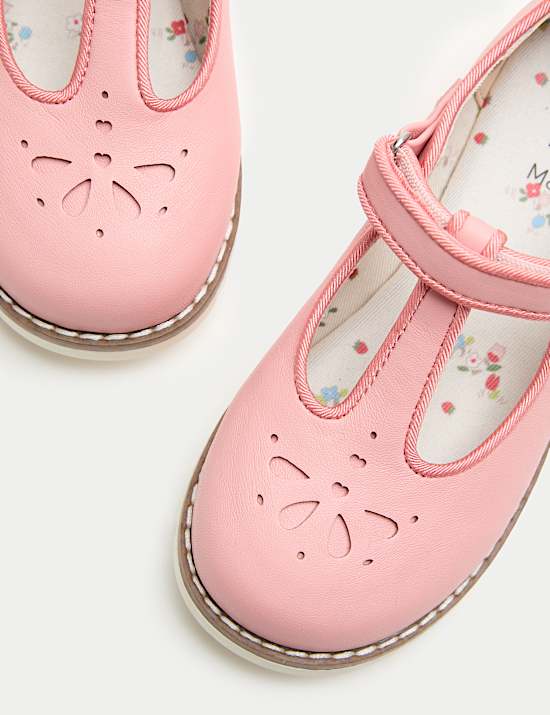 Kinderschoenen met klassieke T-sluiting (maat 21,5-34,5)