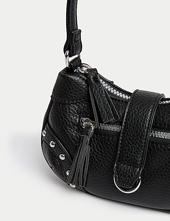 Kid's Faux Leather Shoulder Bag