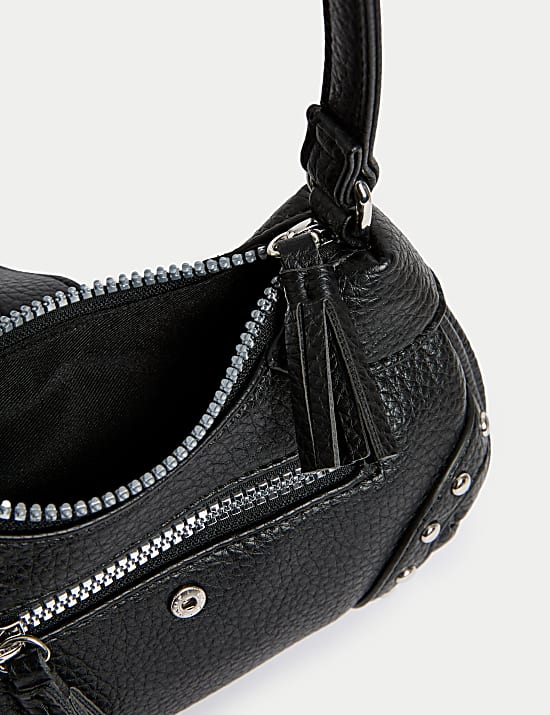 Kid's Faux Leather Shoulder Bag