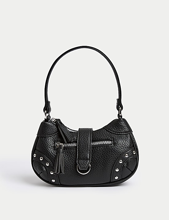 Kid's Faux Leather Shoulder Bag