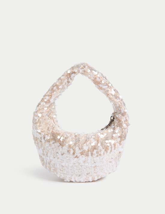 Kids' Sequin Shoulder Bag