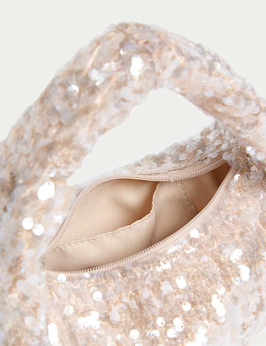 Kids' Sequin Shoulder Bag