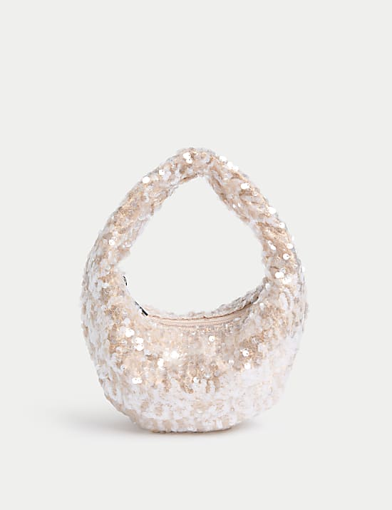 Kids' Sequin Shoulder Bag