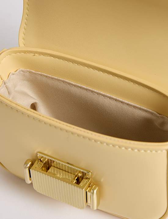 Kids' Faux Leather Mini Lock Bag