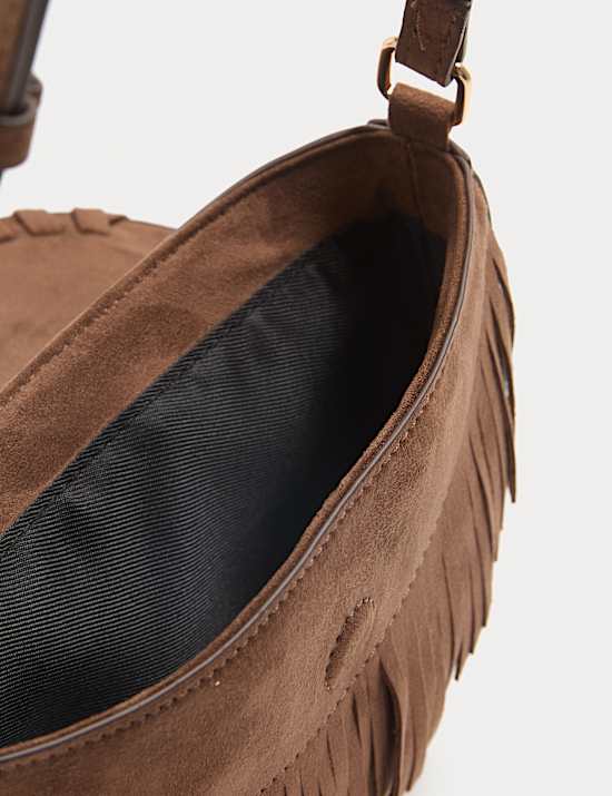 תיק אלכסון עם פרנזים לילדות