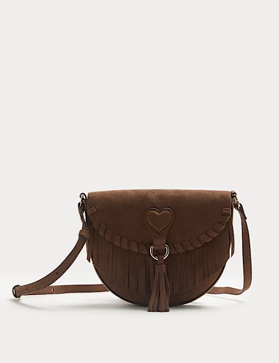 תיק אלכסון עם פרנזים לילדות