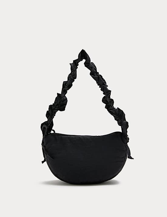 תיק פאוץ' עם רצועה ומלמלה לילדות