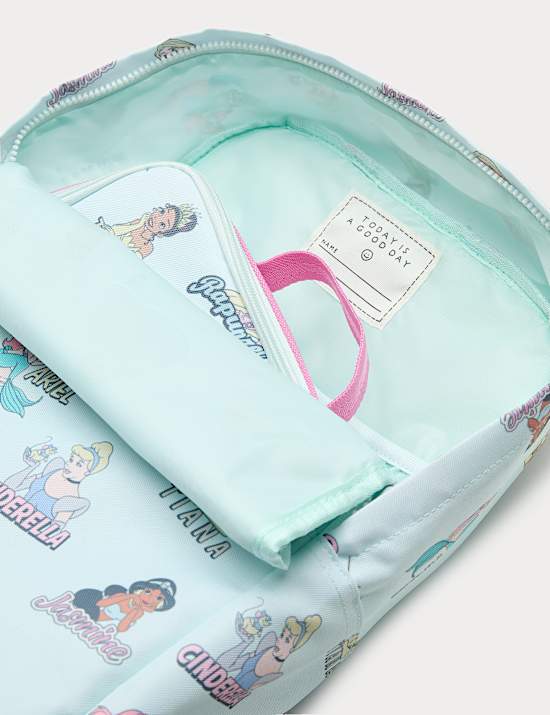 2 pi&egrave;ces sac &agrave; dos & bo&icirc;te repas &agrave; motif Disney Princess&trade;